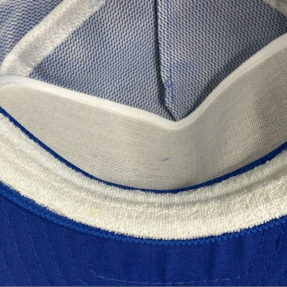 VTG Lafayette Wire Production Inc Blue Adjustable Strapback Hat OS - Picture 10 of 12
